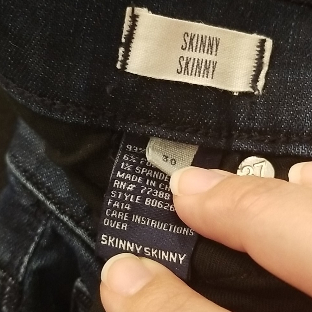 💕MADEWELL💕 Skinny Skinny Zip Jeans Edgewater - Picture 15 of 15